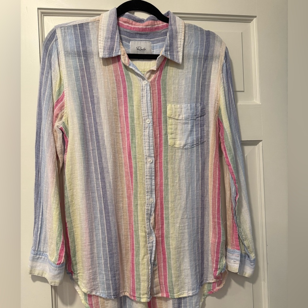 Rails Charlie Rainbow Stripe S